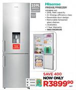Hisense 359Ltr Fridge/Freezer H359BME-WD Each