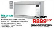 Hisense 36Ltr Grill Microwave Oven H36MOMME