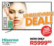 Hisense 50" LED TV 50D36