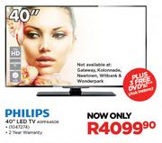 Philips 40" LED TV 40PFA4509