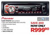 Pioneer Car Radio DEH-X2750UI