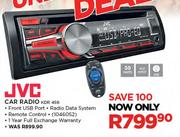JVC Car Radio KDR 456