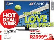 Sansui 32" HD Ready LED TV STY0632