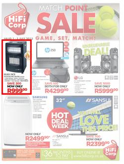 HiFi Corp : Match Point Sale (1 Jul - 5 Jul 2015), page 1
