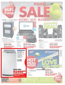 HiFi Corp : Match Point Sale (1 Jul - 5 Jul 2015), page 1