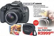 Canon DSLR Photobook Starter Package 1200D