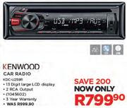 Kenwood Car Radio KDC-U259R
