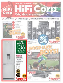HiFi Corp : Why Shop Anywhere Else (26 Aug - 30 Aug 2015), page 1