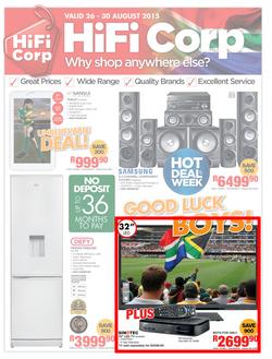 HiFi Corp : Why Shop Anywhere Else (26 Aug - 30 Aug 2015), page 1