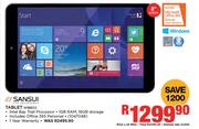 Sansui 8" Tablet WIB802