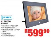 Fotomate 8" Photo Frame