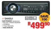 Sansui Car Radio MA024 DCK