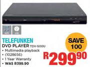 Telefunken DVD Player TDV-500U