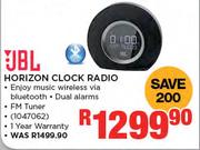 JBL Horizon Clock Radio