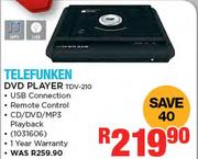 Telefunken DVD Player TDV-210