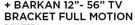 Barkan 12"-56" TV Bracket Full Motion PSW733A