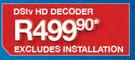 DSTV HD Decoder Excluding Installation