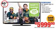 Samsung 40" Full HD Smart LED TV 40H5303