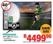 Hisense 40" LED TV 40K220