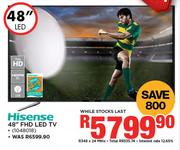 Hisense 48" FHD LED TV 