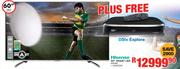 Hisense 60" Smart LED 60K390 plus Free DSTV Explora