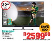Hisense 32" LED TV 32D33/N32D350