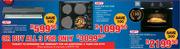 Defy Cookerhood + Defy Slimline 600 Hob + Defy Slimline 600 Oven