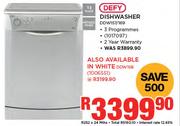Defy 12 Place Metallic Finish Dishwasher DDW157/169