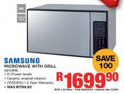 Samsung 28Ltr Microwave with Grill GE103MB