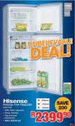 Hisense 220Ltr Fridge/Top Freezer H220TME