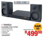 Sansui 2 Channel DVD System
