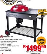 Master Chef 57cm Party Charcoal GrillMaster Chef 57cm Party Charcoal Grill