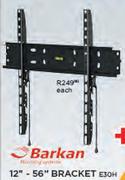 Barkan 12"-56" Bracket E30H-Each