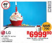 LG 49" Full HD LED TV 49LF540