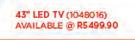 Sinotec 43" Smart LED TV