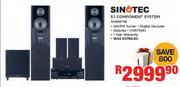 Sinotec 5.1 Component System AV168SP168