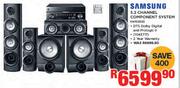 Samsung 5.2 Channel Component System HWE6500