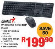 Genius Wireless Desktop DT8000