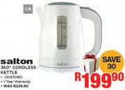 Salton 1.7L 360 Degree Cordless Kettle