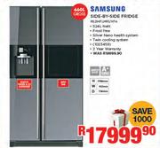 Samsung 660Ltr Side-by-Side Fridge RS21HFLMR1/XFA