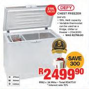 Defy 210Ltr Chest Freezer DMF470