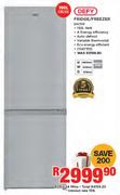 Defy 199Ltr Fridge/Freezer DAC519