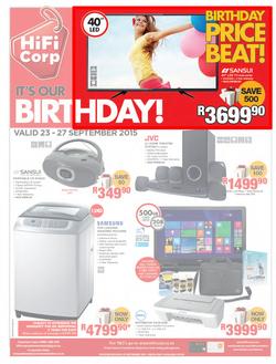HiFi Corp : It's Our Birthday (23 Sep - 27 Sep 2015), page 20