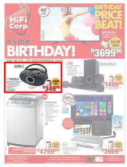 HiFi Corp : It's Our Birthday (23 Sep - 27 Sep 2015), page 20