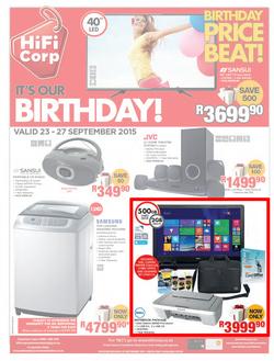 HiFi Corp : It's Our Birthday (23 Sep - 27 Sep 2015), page 20