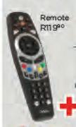 A4 PVR HD Remote