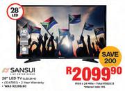 Sansui 28" HD Ready LED TV SLED28HD
