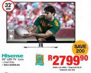Hisense 32" HD Ready LED TV 32D33