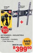 Aerial King Extender + Mountpro Bracket