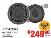 Sansui 5" Speakers MLS5100-Per Pair